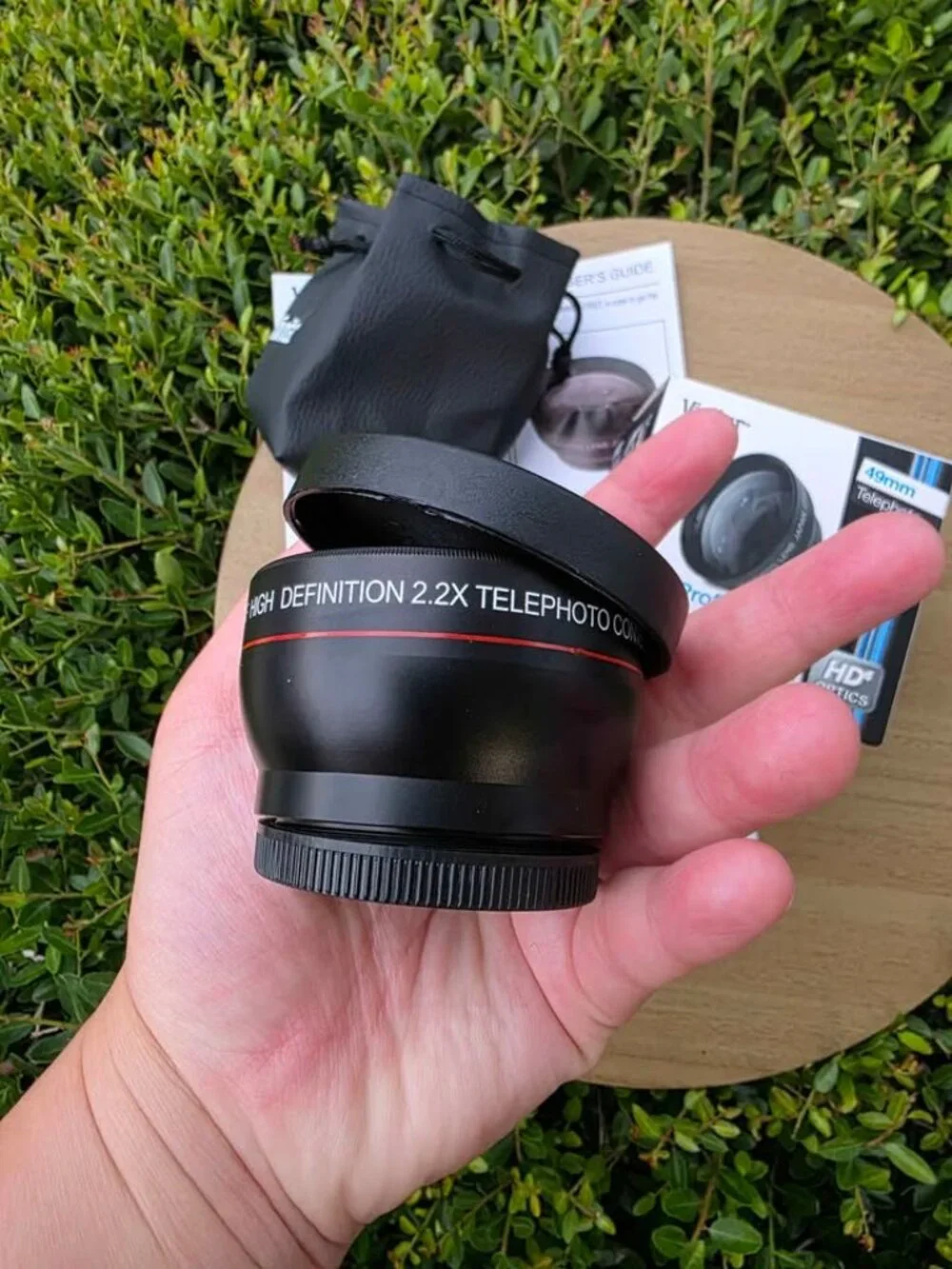 Vivitar 49mm 2.2x Professional Telephoto Lens attachment